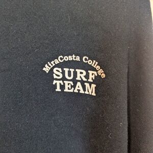 MiraCosta Surf Team Black Sweater
